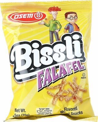 Bissli Falafel Flavored Crunchy Wheat Snack Perfect