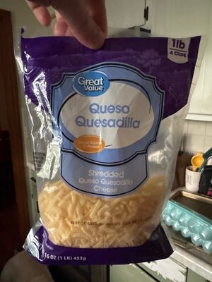Queso Quesadilla Shredded Queso Quesadilla Cheese
