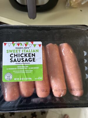 Sweet Italian Chicken Sausage