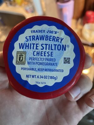 Strawberry White Stilton Cheese