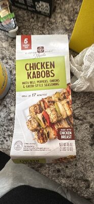 Chicken Kabobs With Bell Peppers, Onions & Greek-style Seasoning