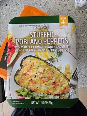 Stuffed Poblano Peppers