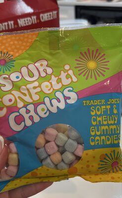 Sour Confetti Chews