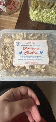 Seasoned And Shredded Rotisserie Chicken