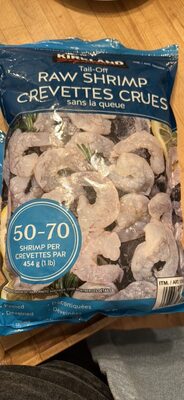 Crevettes Crues Sans La Queue