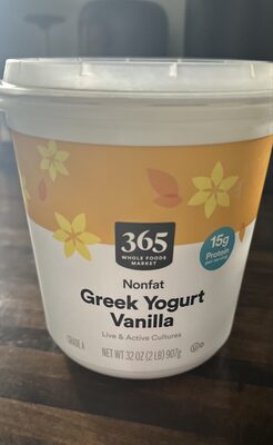 Nonfat Greek Yogurt Vanilla