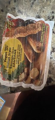 Vegan Italian Style Sausage-less Sausage