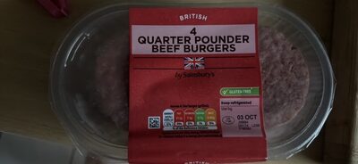 Quarter Pounder Beef Burgers