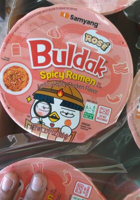 Buldak Spicy Ramen Artificial Spicy Chicken Flavor