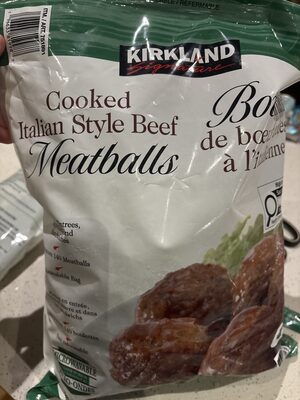 Italian Style Beef Meatballs