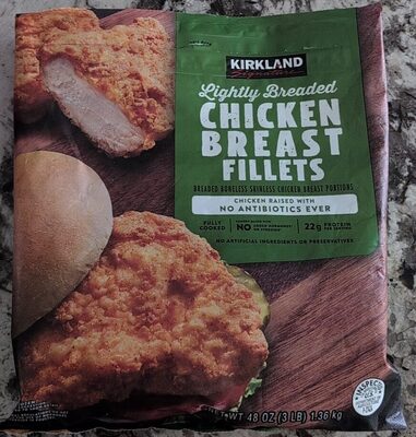 Lightly Breaded Chicken Breast Fillets
