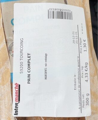 Pain Complet