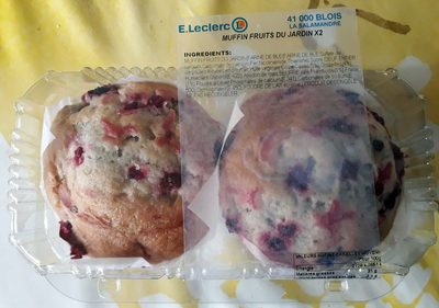 Muffin Fruits Du Jardin X2