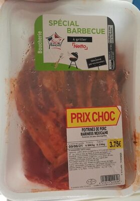 Poitrines De Porc Marinées Mexicaine