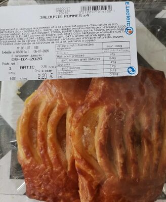 Jalousie Pommes X4