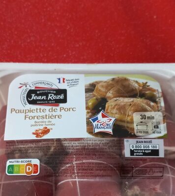 Paupiette De Porc Forestière