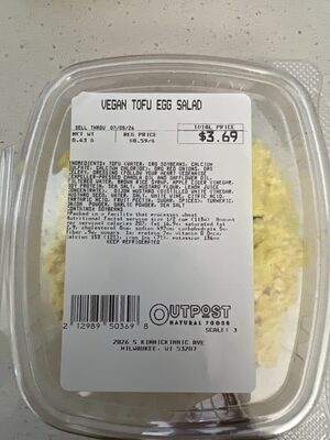 Vegan Tofu Egg Salad