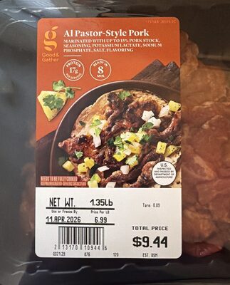 Al Pastor-style Pork