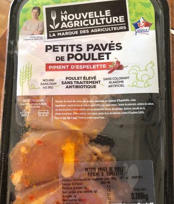 Petits Pavés De Poulet Piment D'espelette