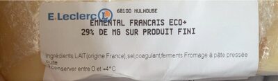 Emmental Français Eco+