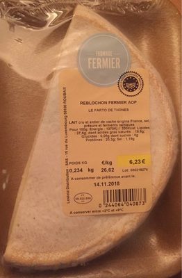 Reblochon Fermier Aop