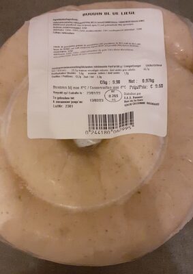 Boudin De Liege