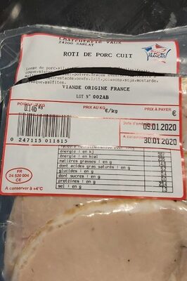 Rôti De Porc Cuit