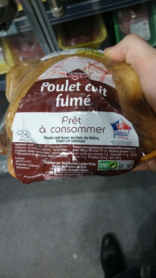 Poulet Cuit Fumé Prêt À Consommer