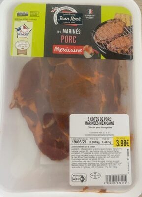 Cotes De Porc Marinees Mexicaines