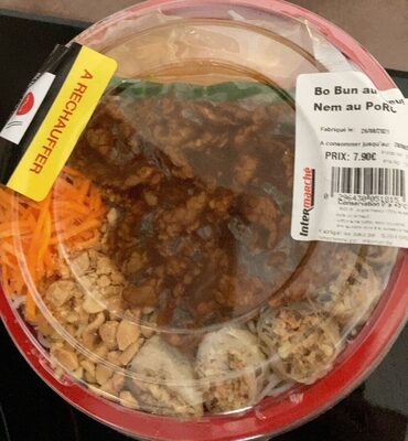 Bo Bun Au Bœuf Nem Au Porc
