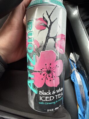 Black & White Iced Tea With Ginseng & Honey
