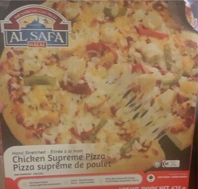 Pizza Supreme De Poulet
