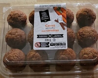 Mini Muffins Aux Carottes