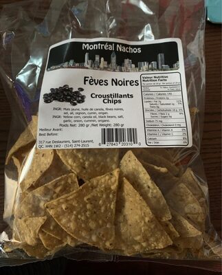 Chips Fèves Noires