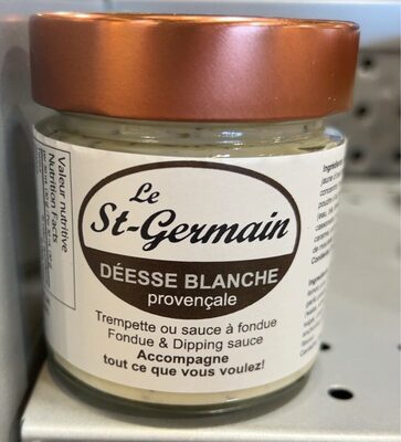 Trempette Sauce À Fondue Déesse Blanche