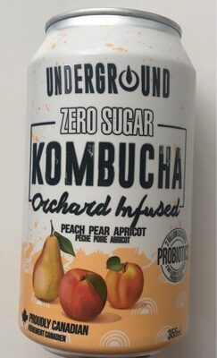 Zero Sugar Kombucha Orchard Infused Peach Pear Apricot