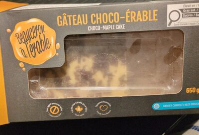 Gâteau Choco-erable