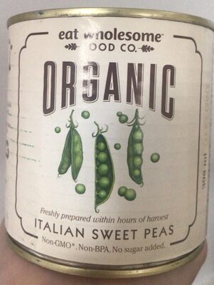 Organic Italian Sweet Peas
