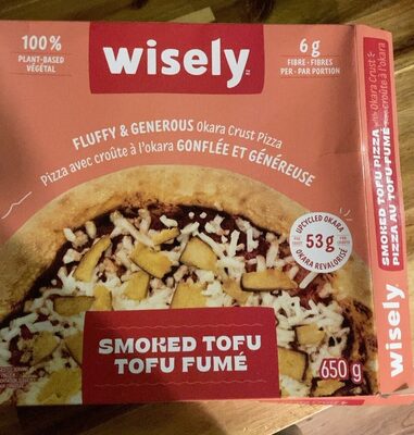 Pizza Croûte Okara Au Tofu Fumé