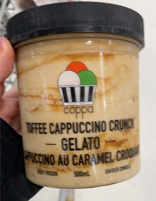 Toffee Capuchino Crunch Gelato