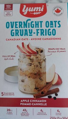 Apple Cinnamon Overnight Oats