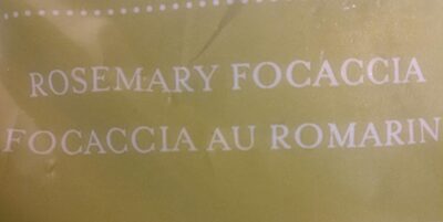 Rosemary Focaccia