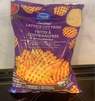 Frites À Coupe Gauffré
