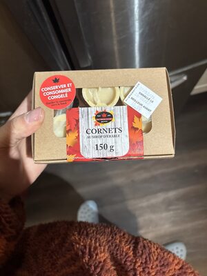 Cornet Au Sirop D’érable