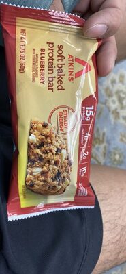 Soft Baked Protein Bar Blueberry