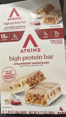 High Protein Bar- Strawberry Shortcake