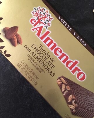 El Almendro Chocolate And Almond Turron