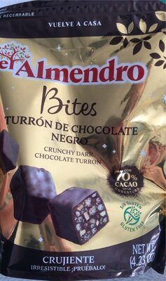 Bites Turron De Chocolate Negro