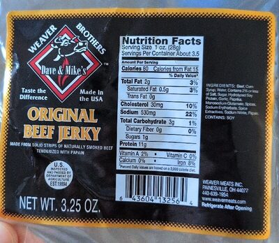 Original Beef Jerky
