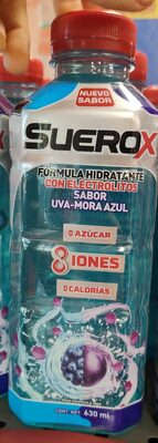 Electrolitos Orales Sabor Uva Mora Azul